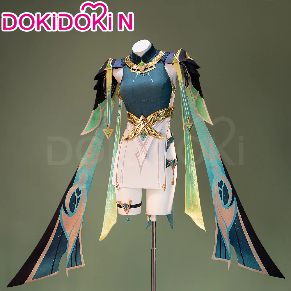 【Ready For Ship】【Size XS-3XL】DokiDoki-N Game Genshin Impact Cosplay Nefer Costume Song of the Welkin Moon Nod Krai