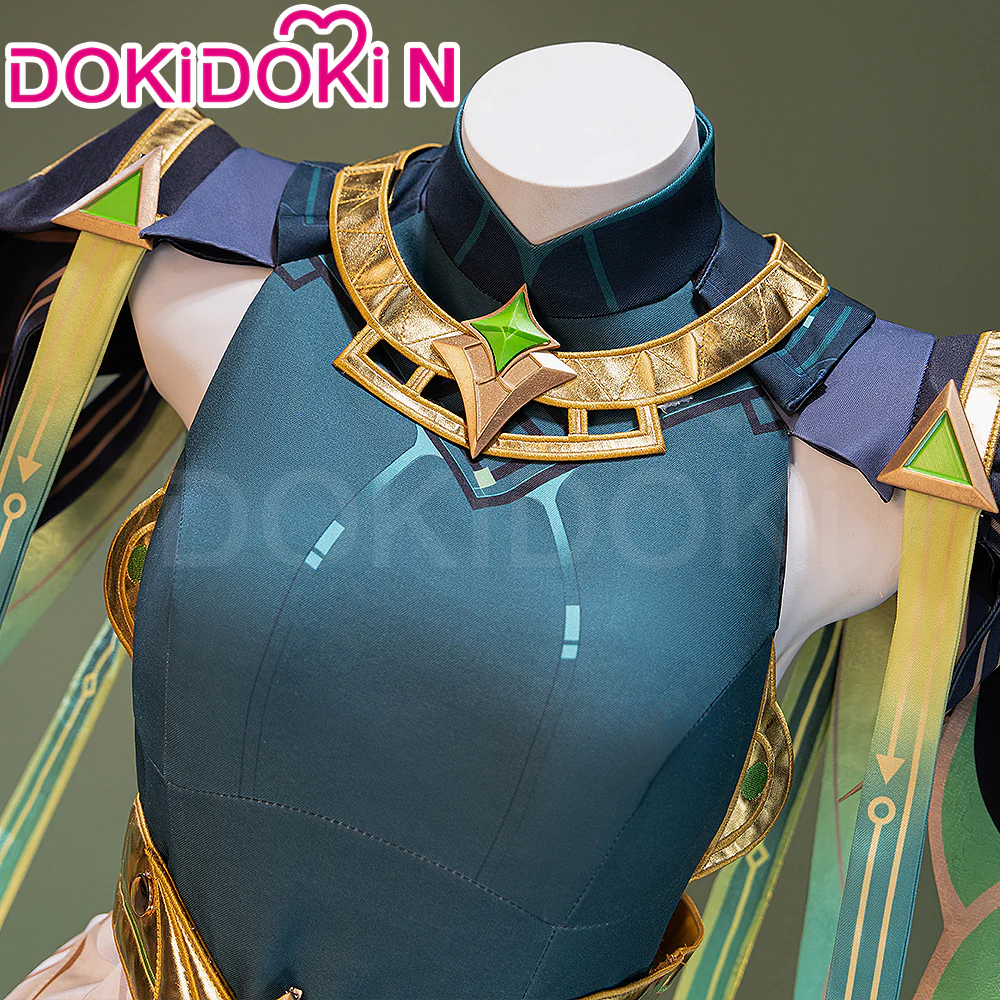 【Ready For Ship】【Size XS-3XL】DokiDoki-N Game Genshin Impact Cosplay Nefer Costume Song of the Welkin Moon Nod Krai - Image 4