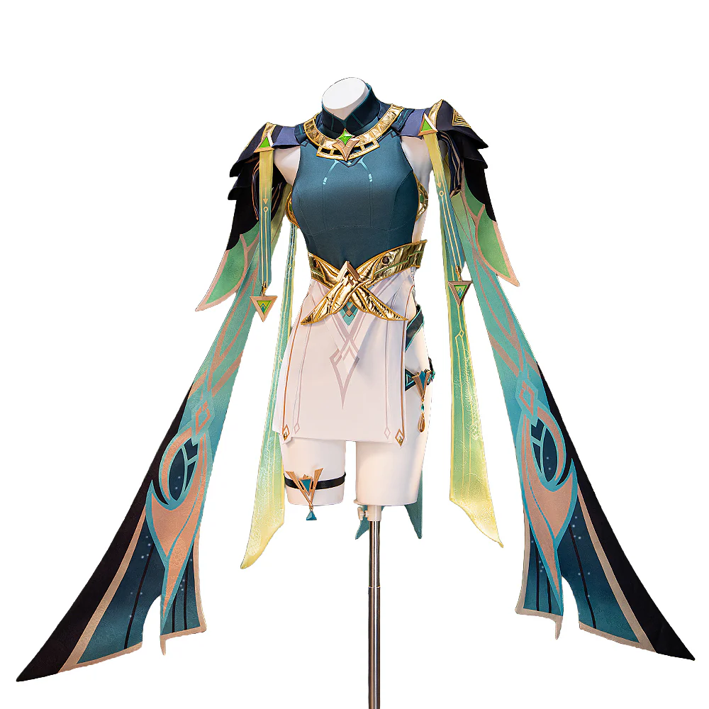 【Ready For Ship】【Size XS-3XL】DokiDoki-N Game Genshin Impact Cosplay Nefer Costume Song of the Welkin Moon Nod Krai - Image 5