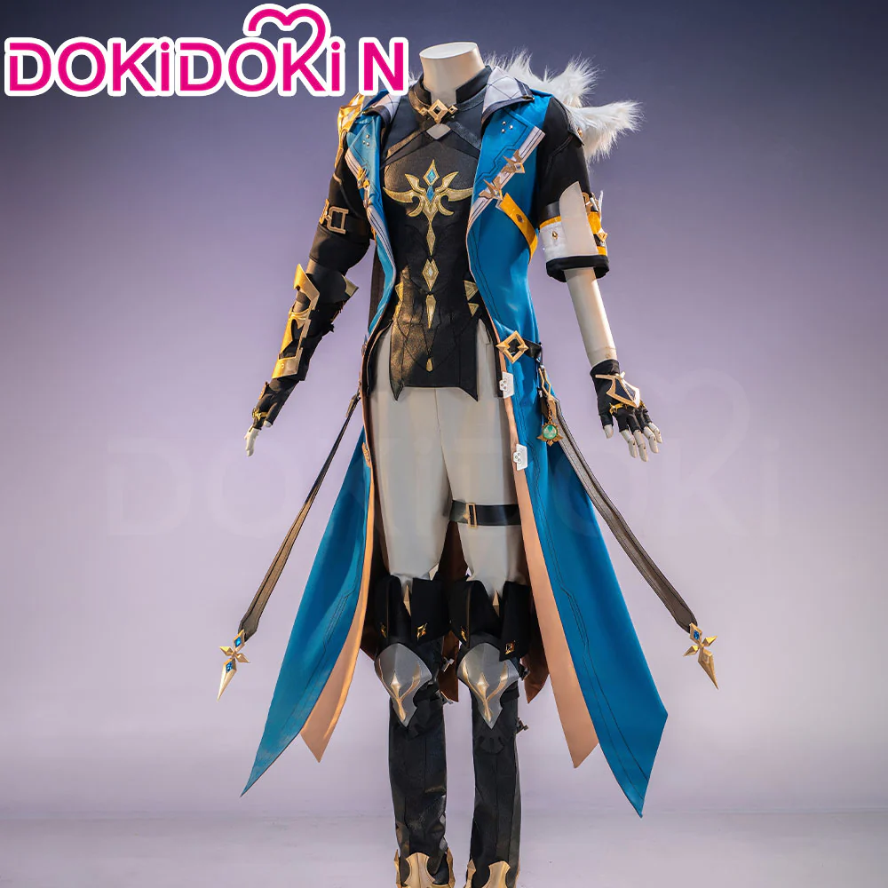 【IN STOCK】【Size S-3XL】DokiDoki-N Game Genshin Impact Cosplay Varka Costume Song of the Welkin Moon Nod Krai