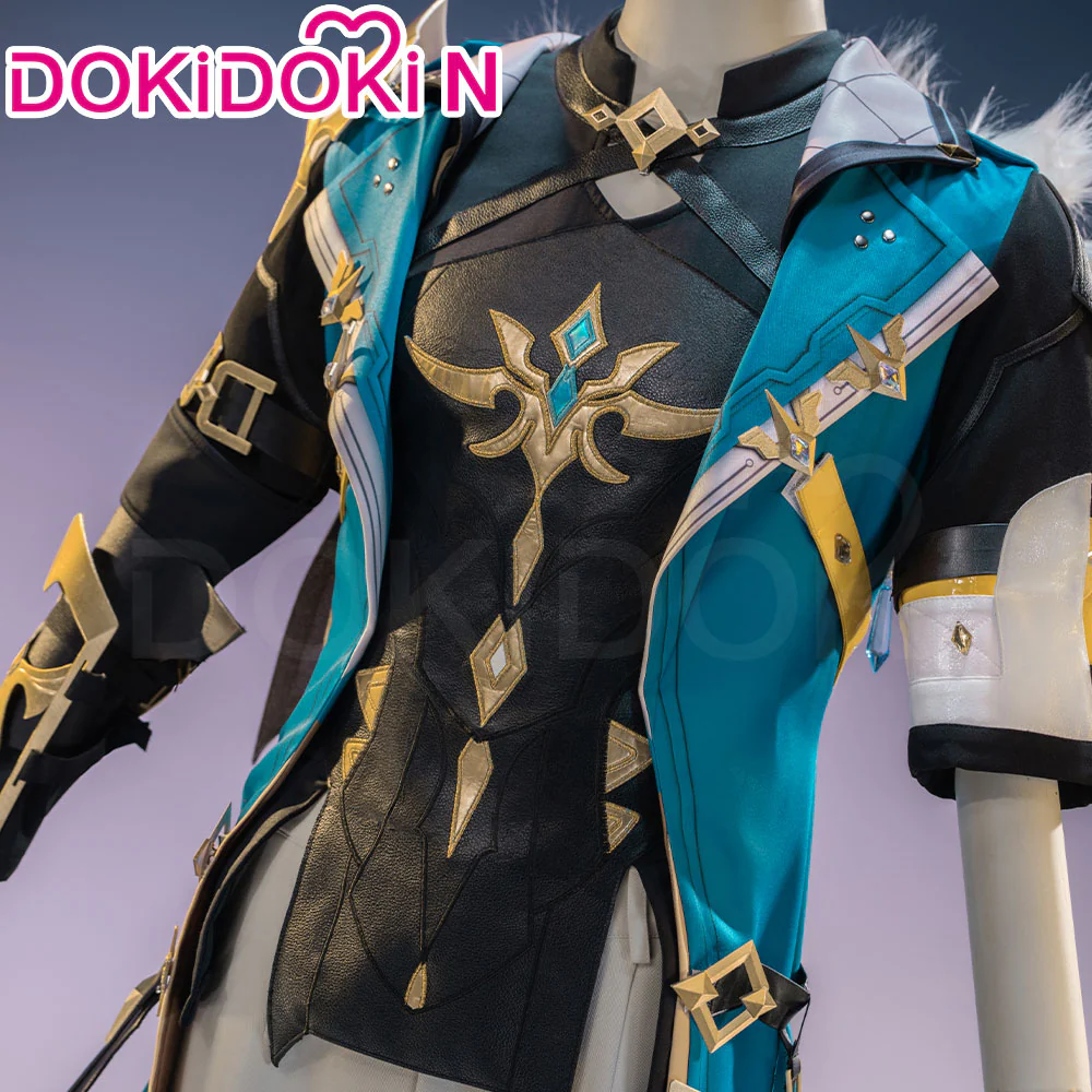 【IN STOCK】【Size S-3XL】DokiDoki-N Game Genshin Impact Cosplay Varka Costume Song of the Welkin Moon Nod Krai - Image 4