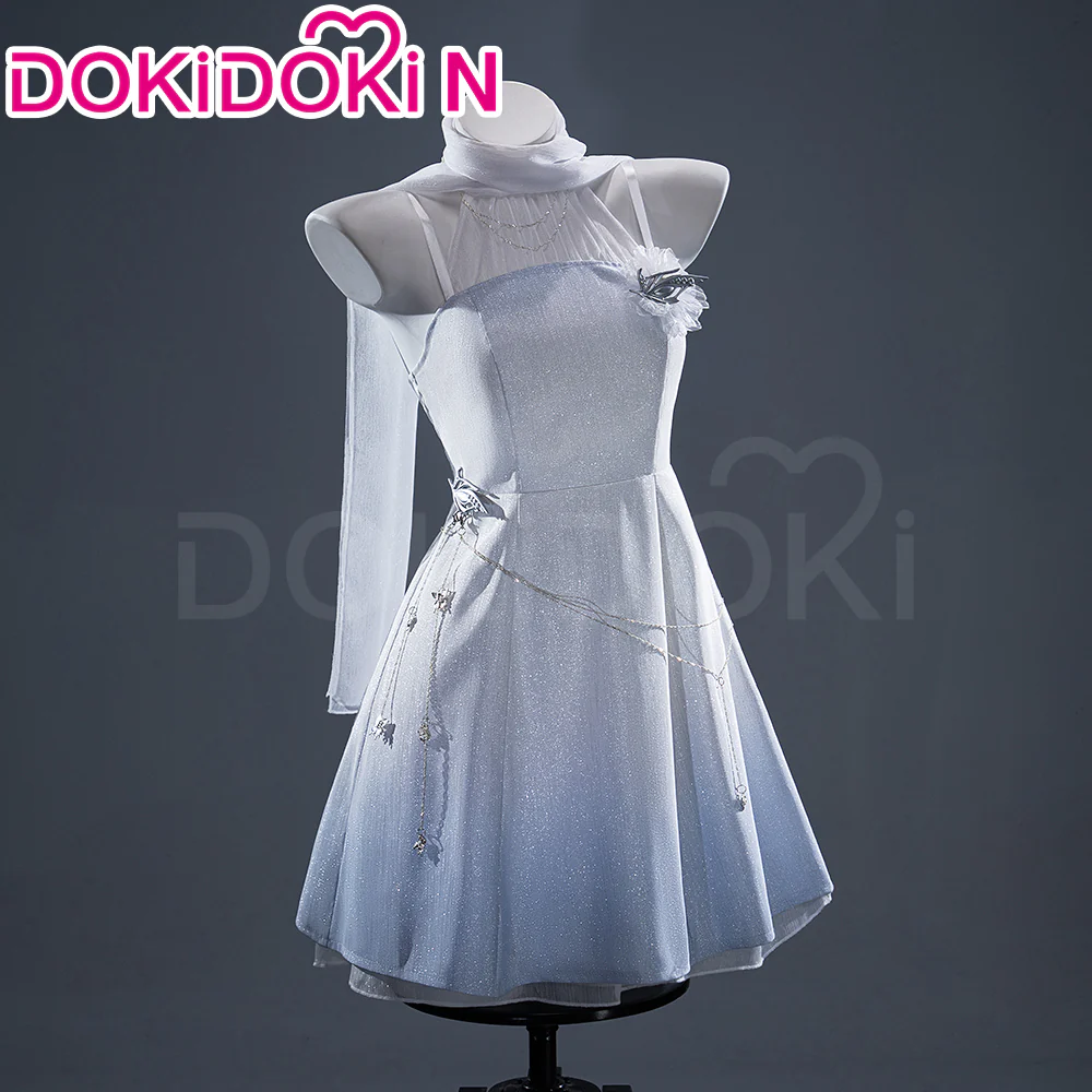 【Partially Ready For Ship】DokiDoki N-Game Love and Deepspace Cosplay Protagonist MC Cloudscape Calm Dress