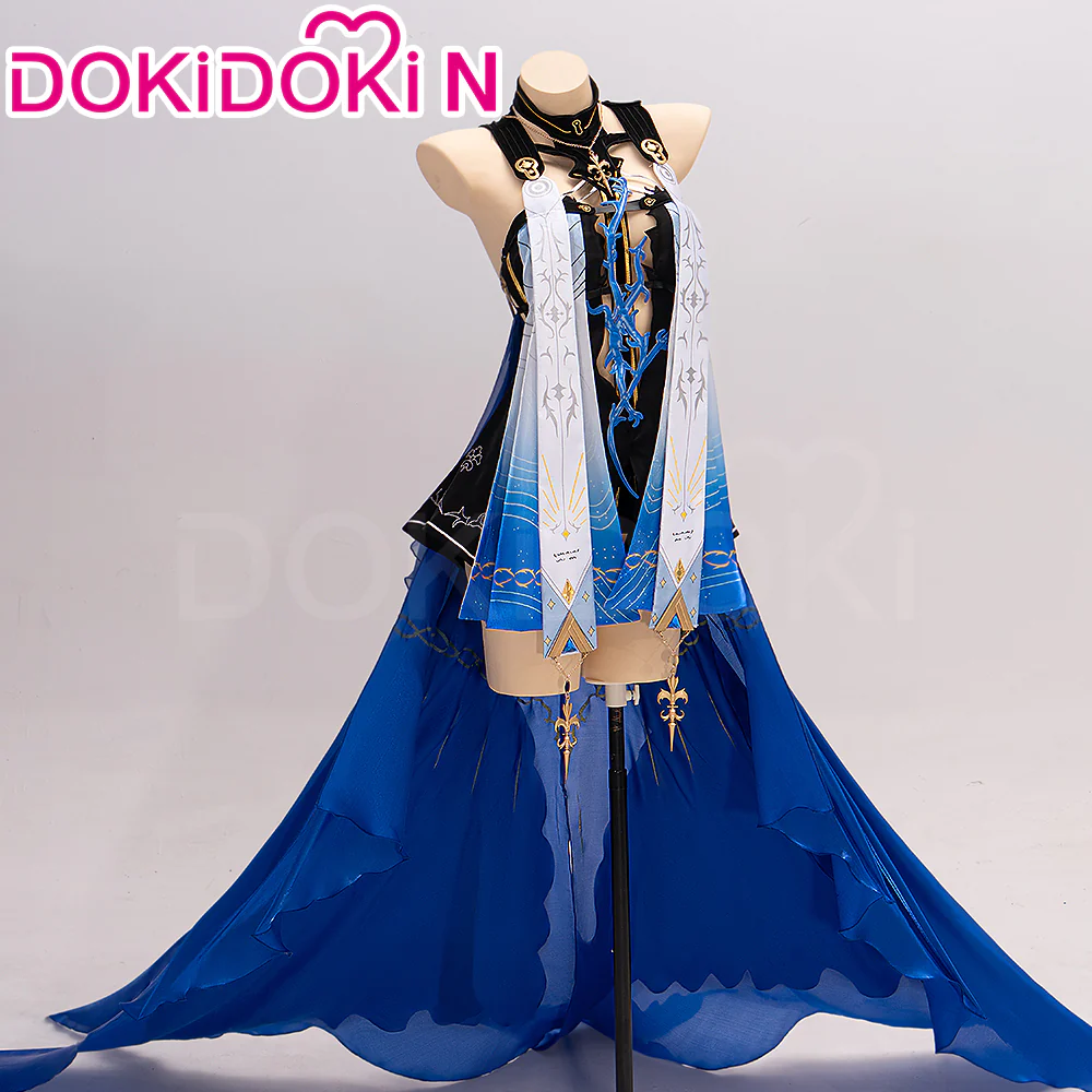 【Partially Ready For Ship】【Size XS-3XL】DokiDoki-N Game Wuthering Waves Cosplay Fleurdelys Costume / Hand Armor / Headwear