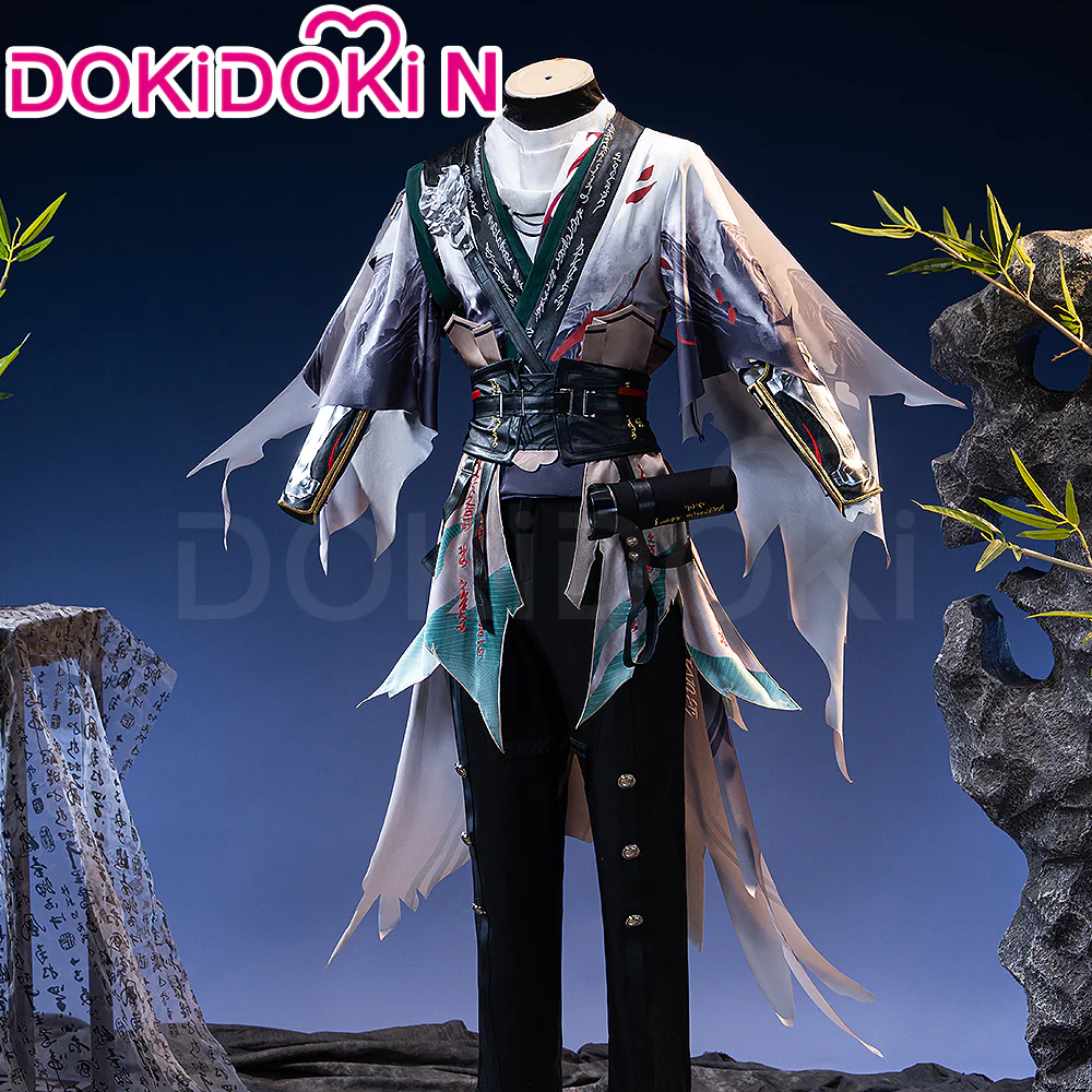 【Size S-4XL】DokiDoki-N Game Wuthering Waves Cosplay Qiuyuan Costume Qiu Yuan