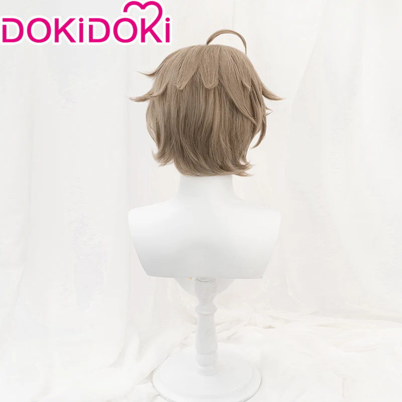 【In Stock】DokiDoki Vtuber NIJISANJI Cosplay Kanae Cosplay Wig Men YouTuber Short - Image 4