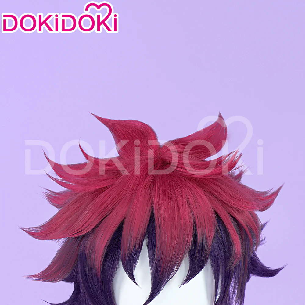 【Ready For Ship】DokiDoki Anime No Game No Life Sora Cosplay Wig Short Red Men Hair - Image 4