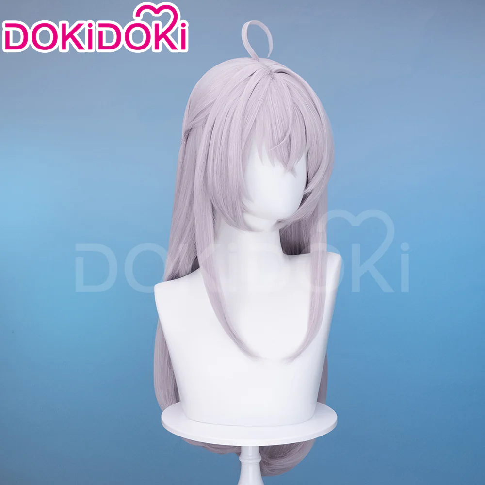 【Ready For Ship】DokiDoki Novel Alya Sometimes Hides Her Feelings in Russian Cosplay Alisa Mikhailova Kujou Wig Long Straight Purple Hair - Image 2