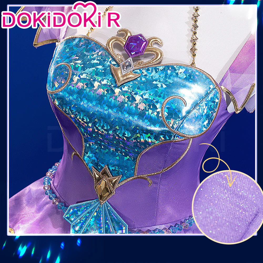 DokiDoki-R Anime Aikatsu! Idol Activity Cosplay Kiriya Aoi Cosplay Aquarius Costume - Image 2