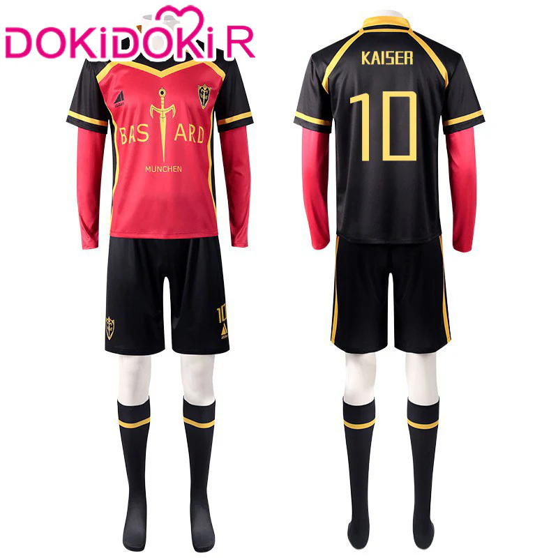 【In Stock】【Size S-2XL】DokiDoki-R Anime  Cosplay Black White Red Yellow Blue Costume - Image 11