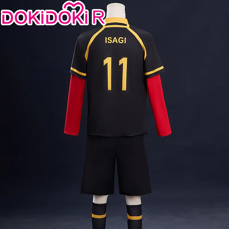 【In Stock】【Size S-2XL】DokiDoki-R Anime  Cosplay Black White Red Yellow Blue Costume - Image 2