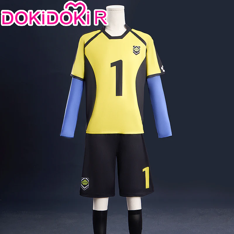 【In Stock】【Size S-2XL】DokiDoki-R Anime  Cosplay Black White Red Yellow Blue Costume - Image 4