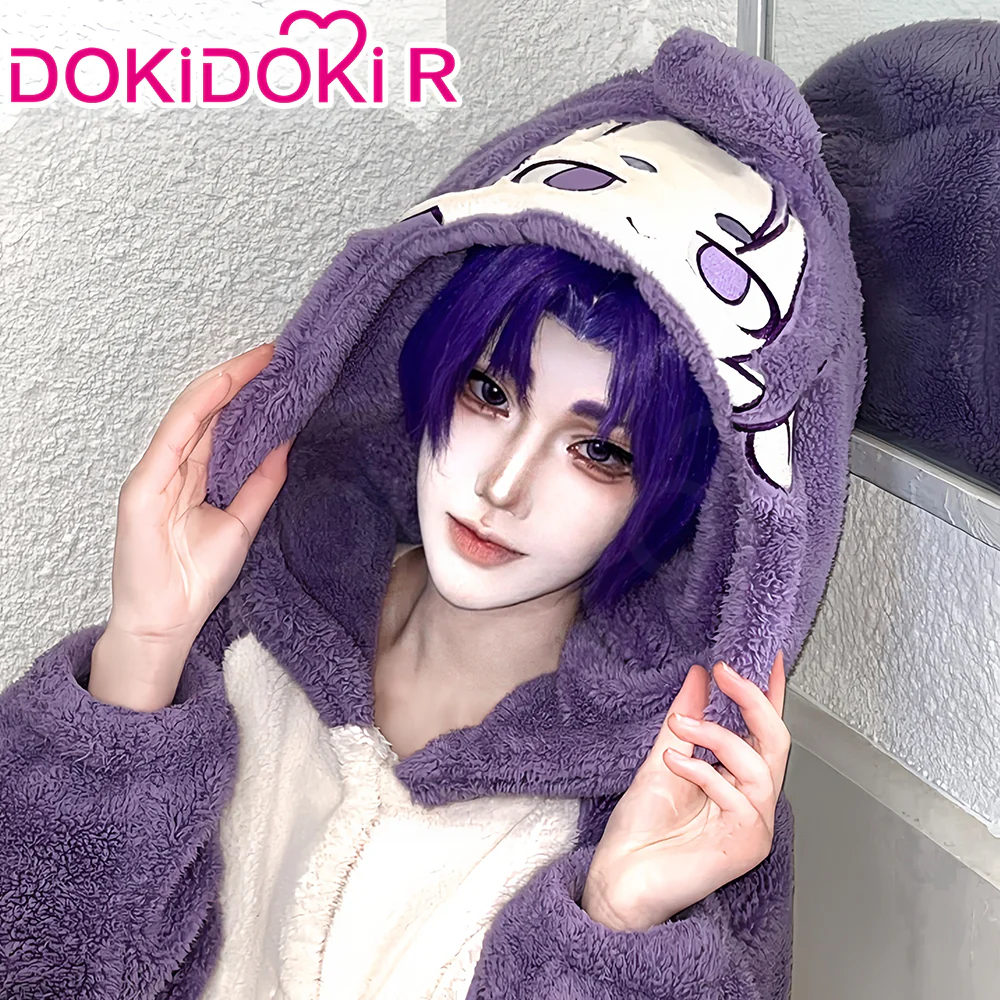 DokiDoki-R Anime  Cosplay Costume Furry Coat Doujin Sleepwear Pajama - Image 4
