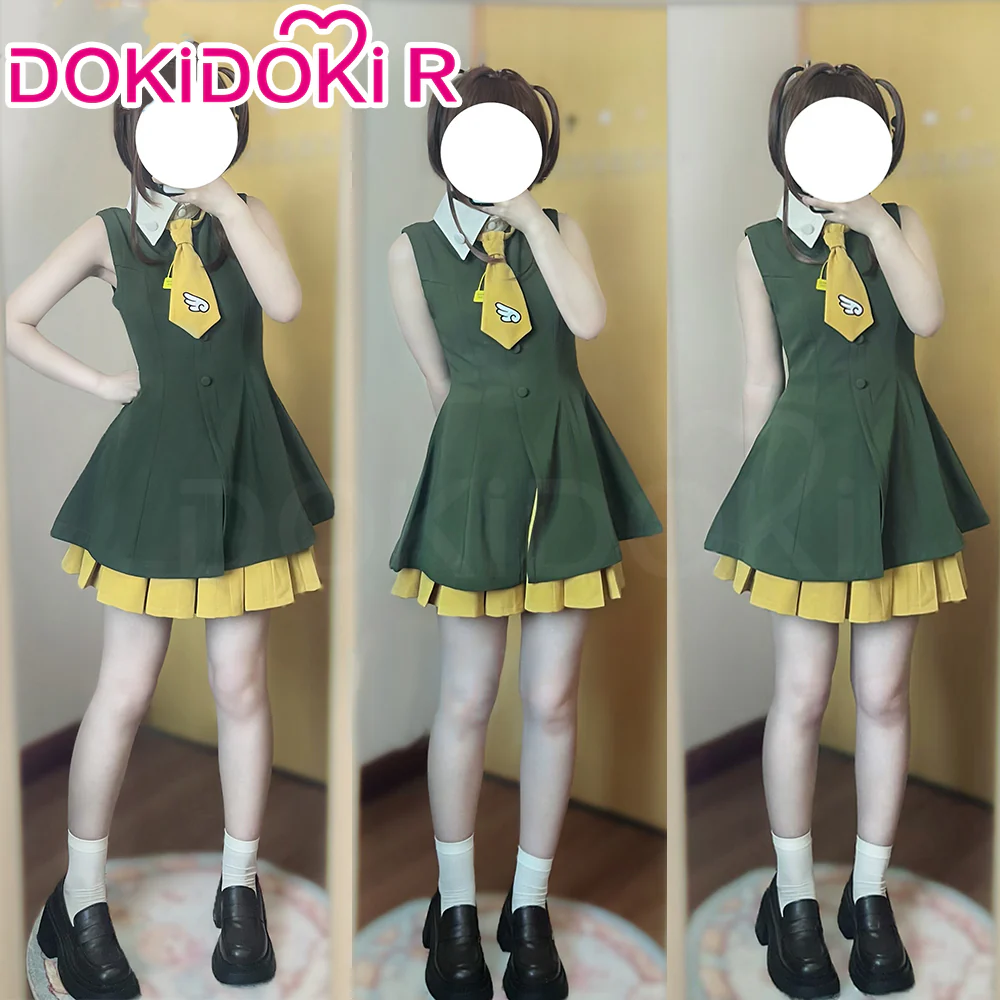 【Size XS-XL】DokiDoki-R Anime Cardcaptor Sakura A Travel To Hong Kong Cosplay Sakura Kinomoto Costume Casual Wear - Image 2