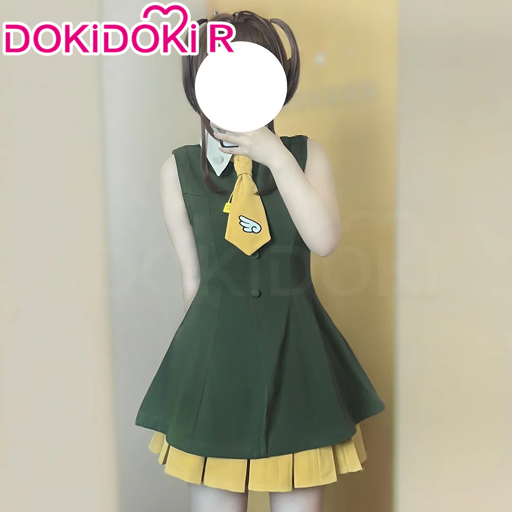 【Size XS-XL】DokiDoki-R Anime Cardcaptor Sakura A Travel To Hong Kong Cosplay Sakura Kinomoto Costume Casual Wear - Image 3
