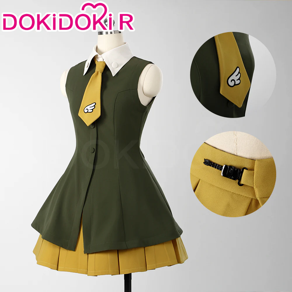 【Size XS-XL】DokiDoki-R Anime Cardcaptor Sakura A Travel To Hong Kong Cosplay Sakura Kinomoto Costume Casual Wear - Image 5