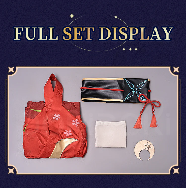 【Size XS-2XL】DokiDoki-R Anime Cosmic Princess Kaguya! Cosplay Kaguya Costume / Back Accessory - Image 8
