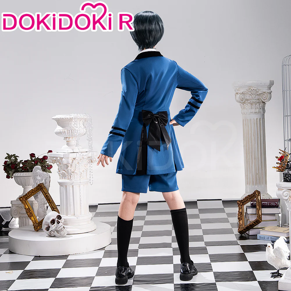 【In Stock】Dokidoki-R Anime Cosplay Black Butler Kuroshitsuji Ciel Phantomhive Costume Casual Wear - Image 4
