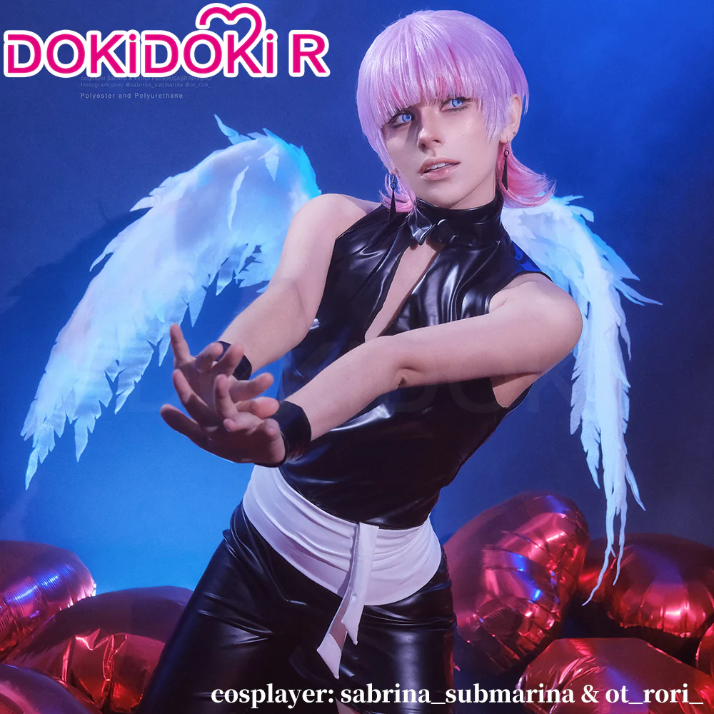 【Partially Ready For Ship】DokiDoki-R Anime Cosplay Black / White Costume - Image 3