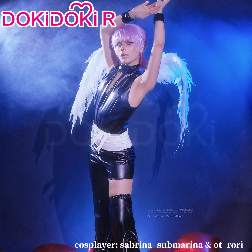 【Partially Ready For Ship】DokiDoki-R Anime Cosplay Black / White Costume - Image 6