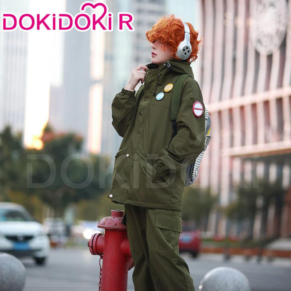 【In Stock】【Size S-2XL】DokiDoki-R Anime Cosplay Green Costume - Image 3
