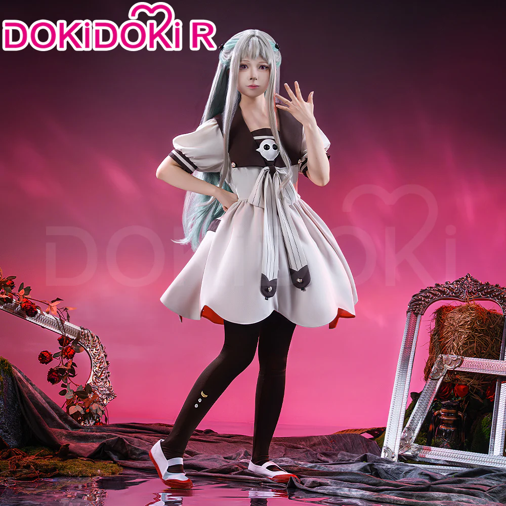【Partial Ready For Ship】【Size XS-3XL】DokiDoki-R Anime Cosplay Costume Women Grey School Uniform Halloween - Image 3