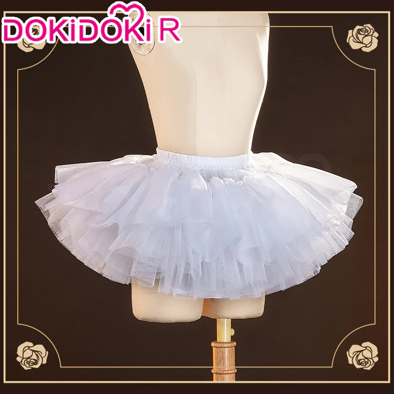 【Partially Ready For Ship】DokiDoki-R Anime Cosplay Costume Battle Suit Pink White - Image 6