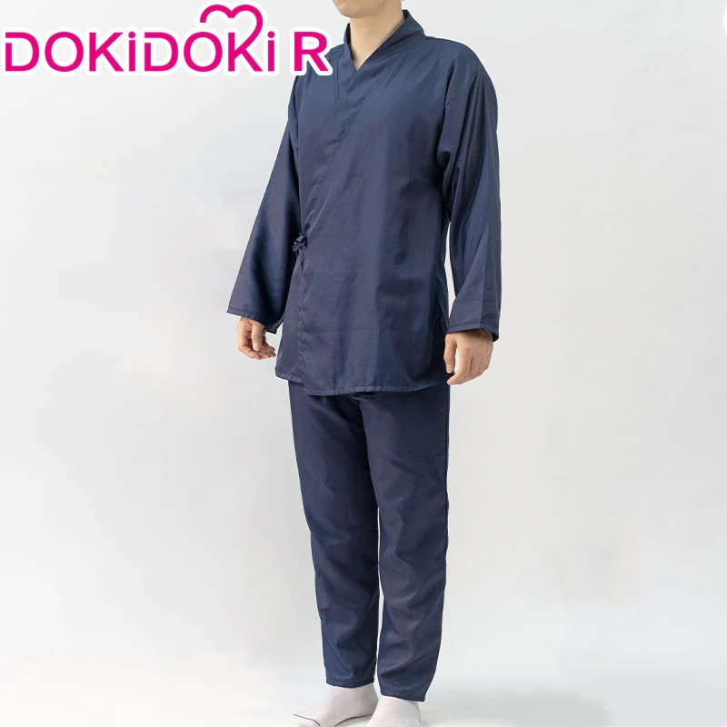 【Partially Ready For Ship】DokiDoki-R Anime Cosplay Costume Navy Blue