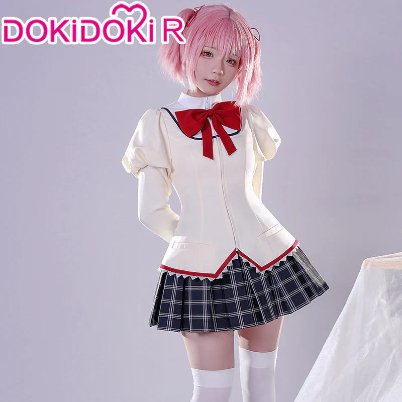 【In Stock】DokiDoki-R Anime Cosplay Costume School Uniform Cute