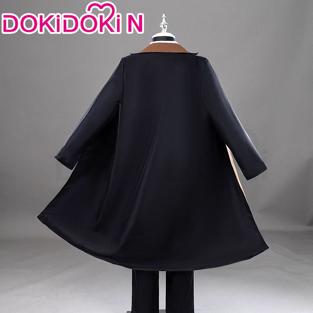 【In Stock】DokiDoki-N Anime Cosplay Costume Black Suit Brown Lining - Image 4