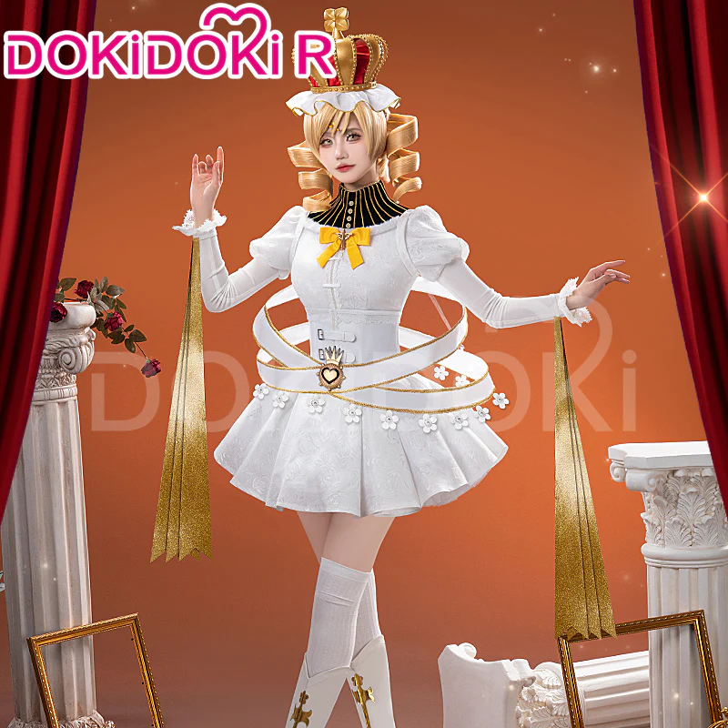 【In Stock】DokiDoki-R Anime Cosplay Holy Mamii Costume Women White Dress - Image 2