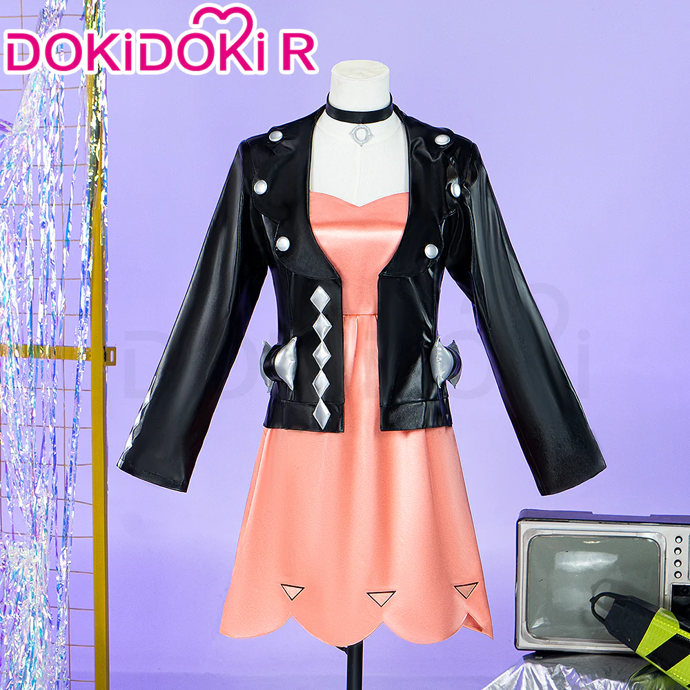 【Size S-2XL】【In Stock】DokiDoki-R Anime Cosplay Pockett Monsterss Marniie Costume Dress