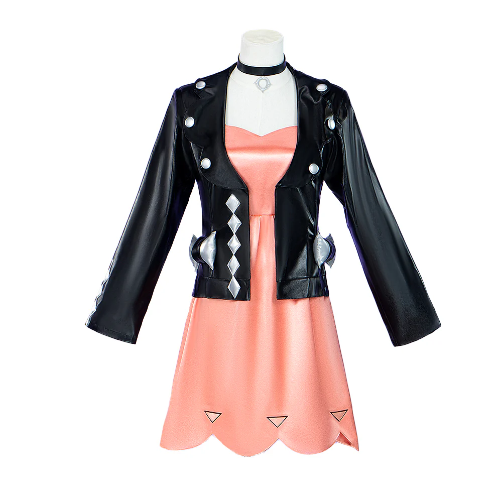 【Size S-2XL】【In Stock】DokiDoki-R Anime Cosplay Pockett Monsterss Marniie Costume Dress - Image 5
