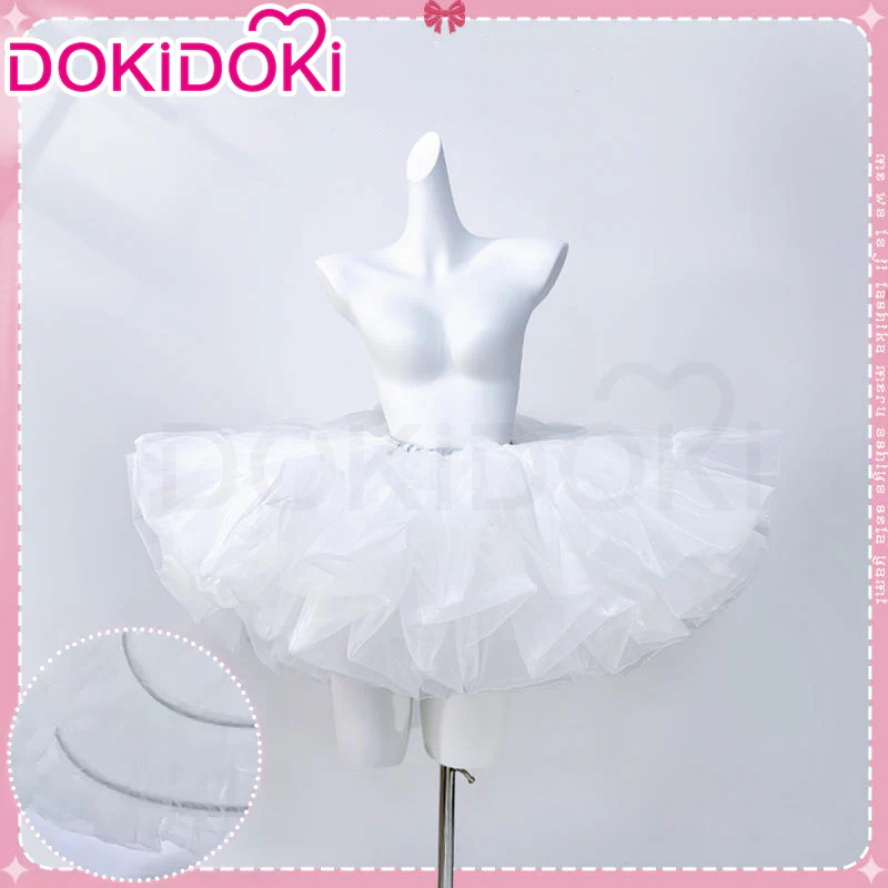 【IN STOCK】DokiDoki-R Anime Cosplay Walpurgisnacht Rising Costume Pink Dress - Image 7
