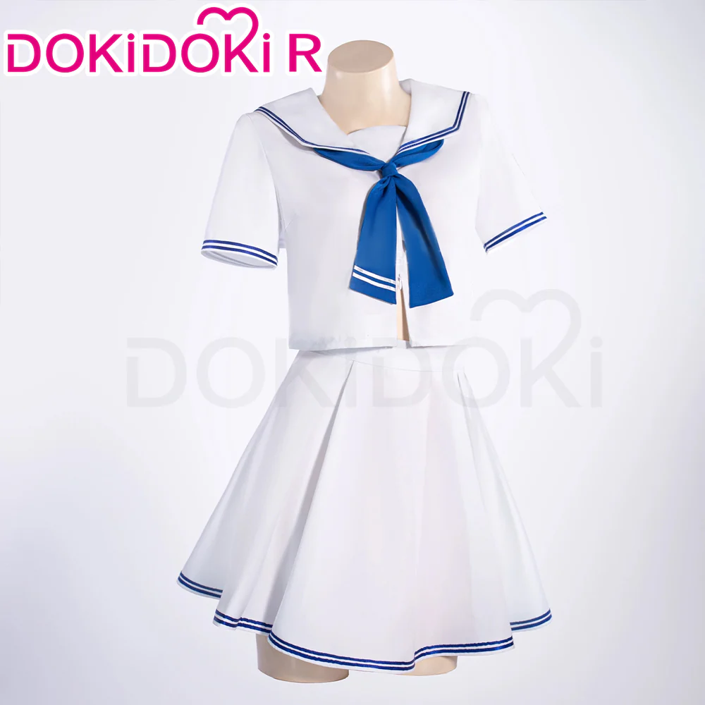 【Size S-2XL 】DokiDoki-R Anime Fate/stay night Cosplay Alter Costume Black / White Sailor Suit - Image 2
