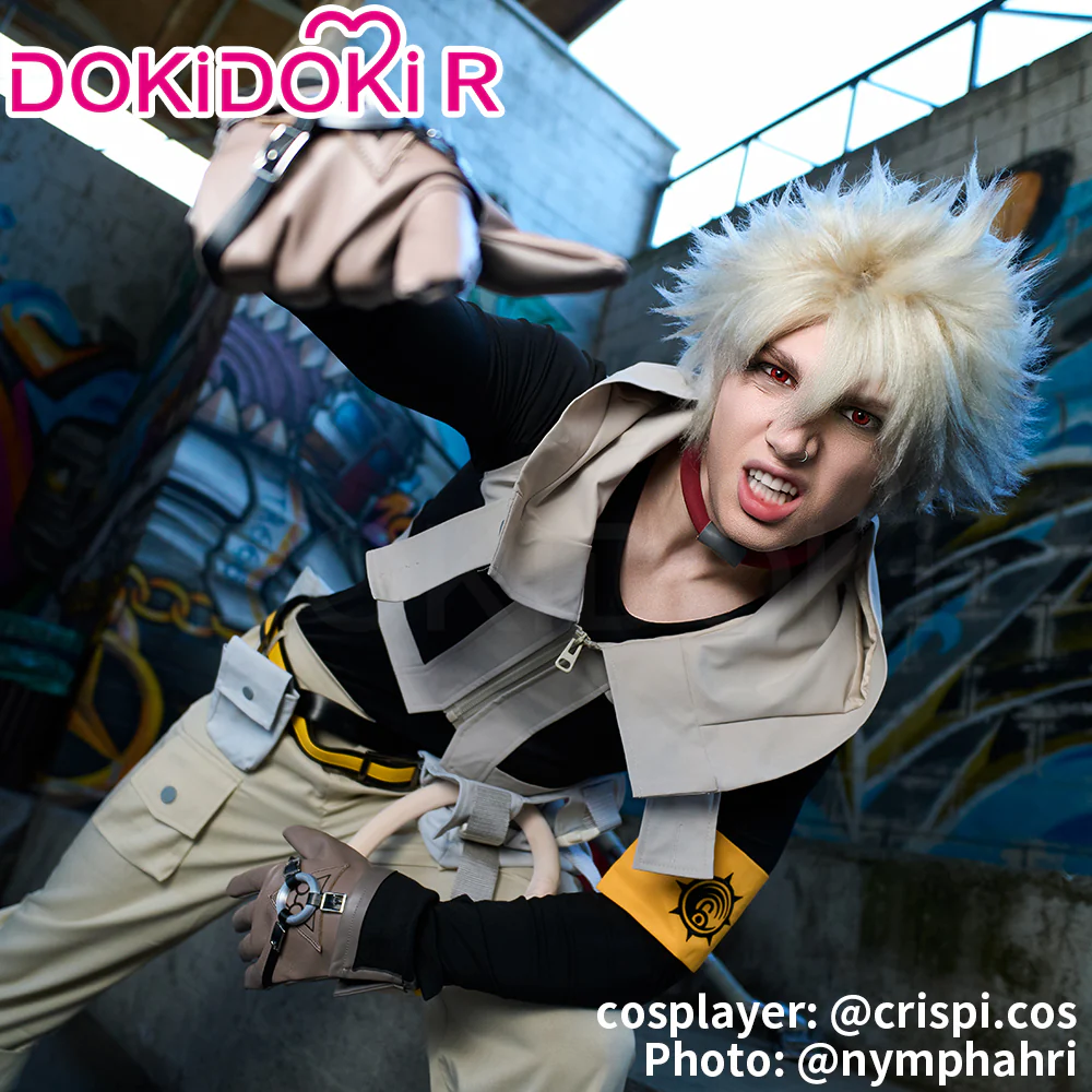 【Size S-3XL】DokiDoki-R Anime GACHIAKUTA Cosplay Rudo Surebrec Costume - Image 3
