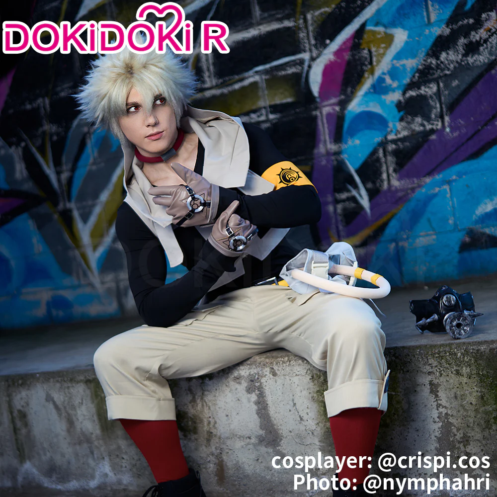 【Size S-3XL】DokiDoki-R Anime GACHIAKUTA Cosplay Rudo Surebrec Costume - Image 4