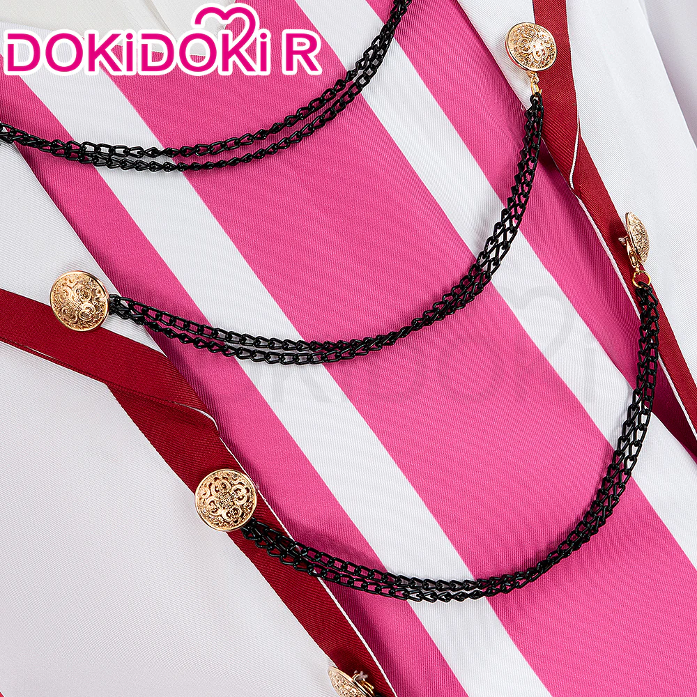DokiDoki-R Anime Hell Hotel Cosplay Costume White Suit - Image 4