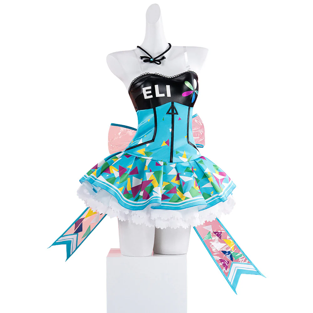 DokiDoki-R Anime LoveLive! School Idol Project Cosplay Honoka Kousaka / Minami Kotori / Nozomi Toujou /  Hoshizora Rin / Maki Nishikino /  Koizumi Hanayo /  Nico Yazawa /  Ayase Eli / Sonoda Umi Lovelive  Costume MUSE CYBER - Image 12