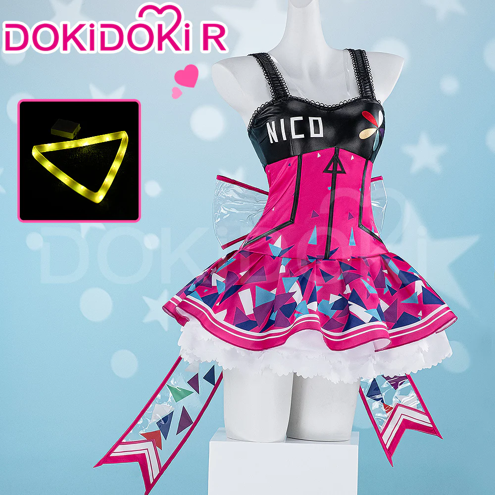DokiDoki-R Anime LoveLive! School Idol Project Cosplay Honoka Kousaka / Minami Kotori / Nozomi Toujou /  Hoshizora Rin / Maki Nishikino /  Koizumi Hanayo /  Nico Yazawa /  Ayase Eli / Sonoda Umi Lovelive  Costume MUSE CYBER - Image 3