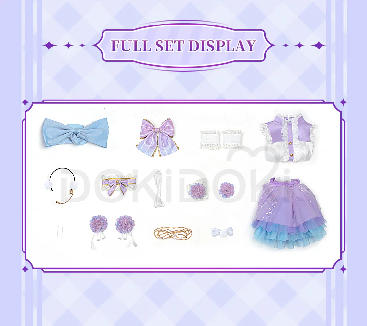 DokiDoki-R Anime LoveLive! School Idol Project Cosplay Lovelive Kotori Minami Costume / Wig White Day Angel Idol Project - Image 5