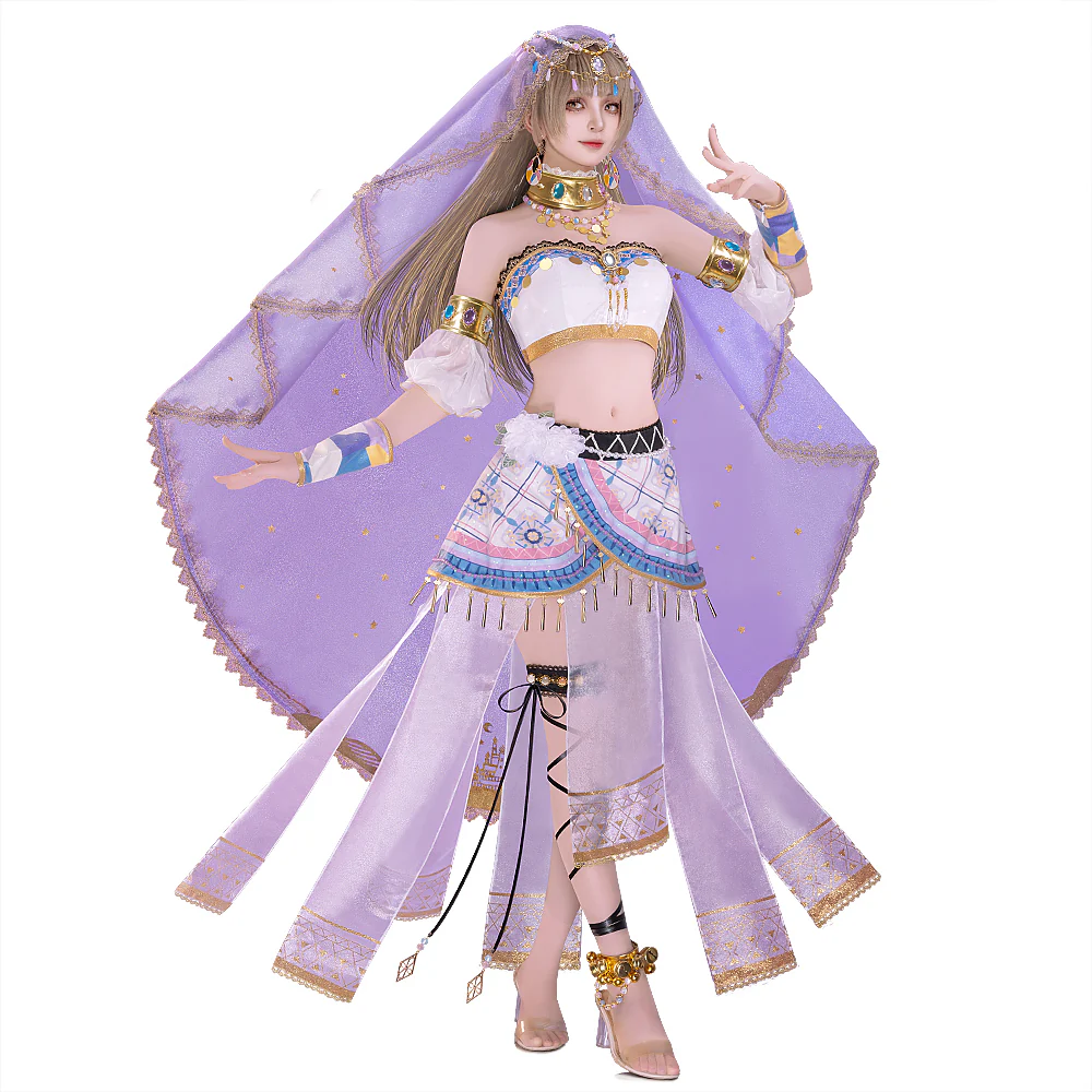 DokiDoki-R Anime LoveLive! School Idol Project Cosplay Lovelive Minami Kotori Costume Dancer Outfit  Dancer Awaken - Image 6