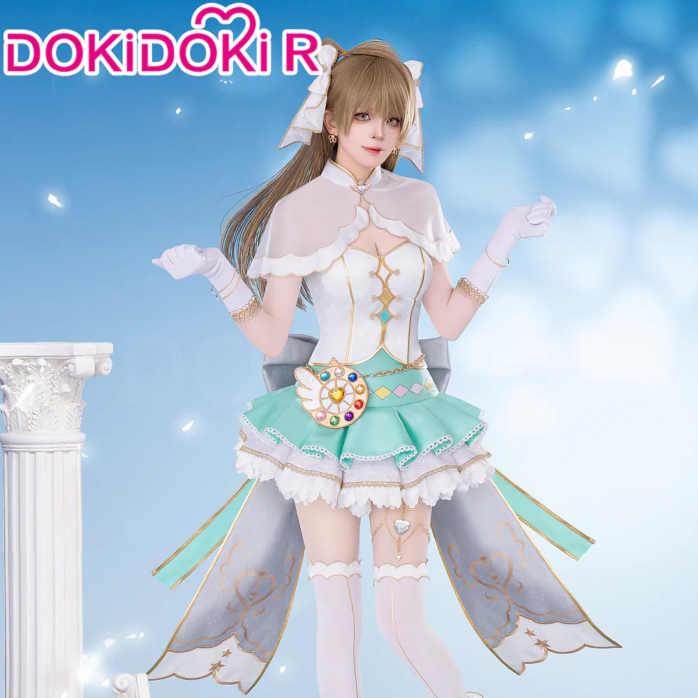 【IN STOCK】DokiDoki-R Anime LoveLive! School Idol Project Cosplay Lovelive Minami Kotori Costume MakeUp Make-Up Magic