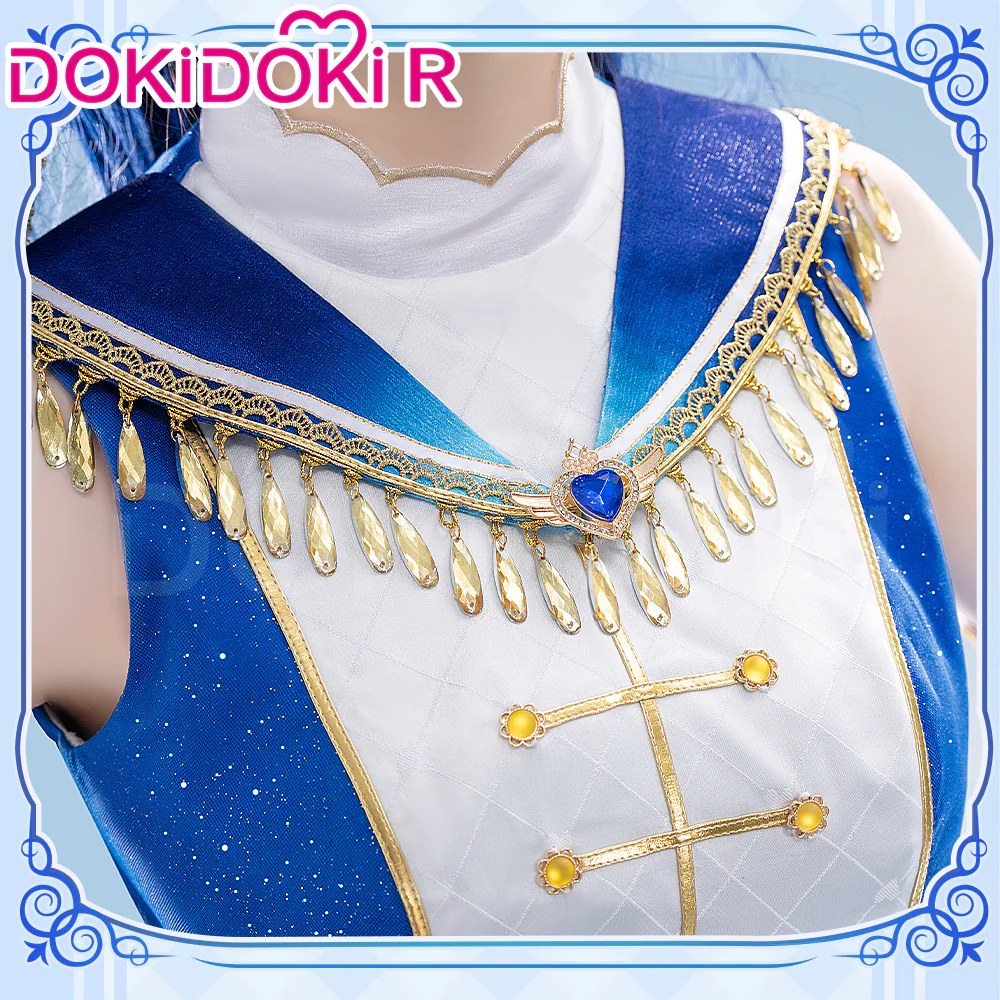 DokiDoki-R Anime LoveLive! School Idol Project Cosplay Sonoda Umi Costume Make-up Magic - Image 4