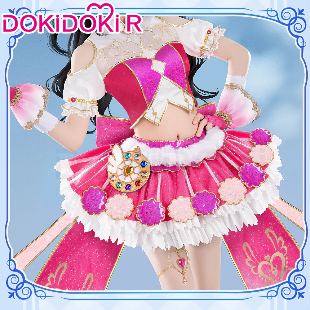 【In Stock】DokiDoki-R Anime LoveLive! School Idol Project Cosplay Yazawa Nico Costume / Shoes Cover Make-up Magic - Image 2