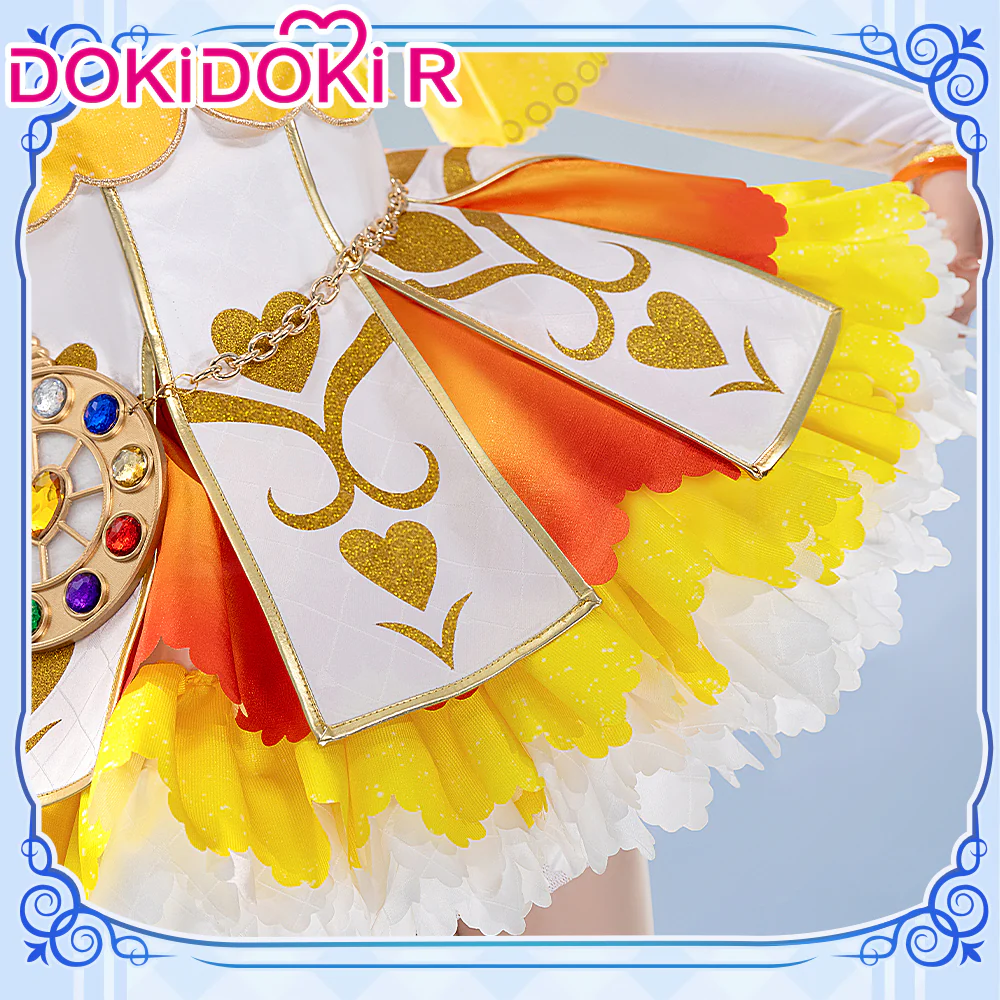 DokiDoki-R Anime LoveLive! School Idol Project Lovelive Cosplay Kosaka Honoka Costume Make-Up Magic - Image 5