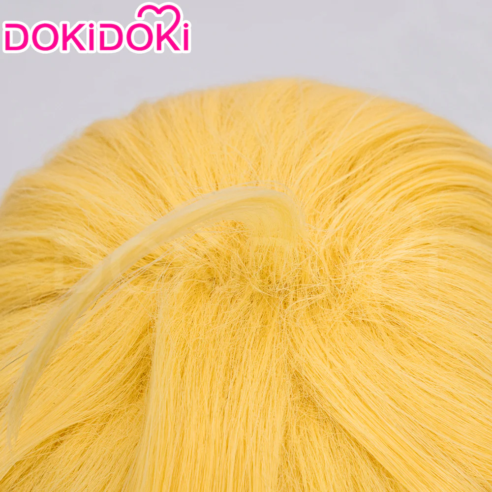 【Partially Ready For Ship】DokiDoki Anime Cosplay  Cosplay Wig Long Yellow Hair / Earrings - Image 17