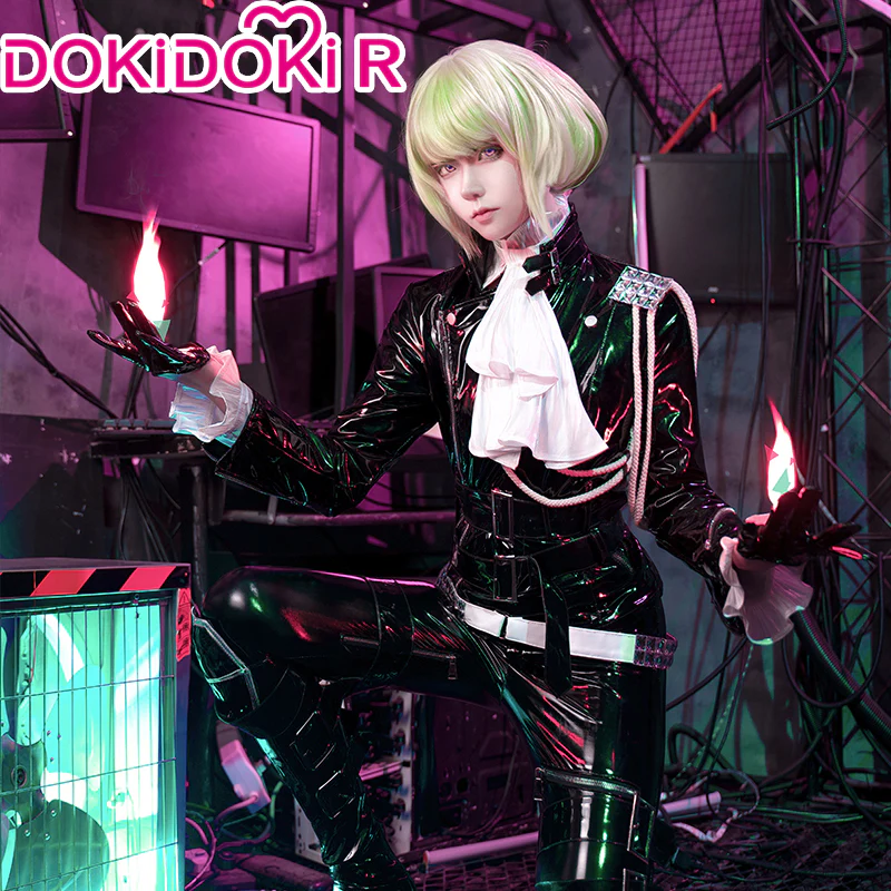 【Partially Ready For Ship】【Size S-2XL】DokiDoki-R Anime PROMARE Cosplay Lio Fotia Costume Men Black - Image 2
