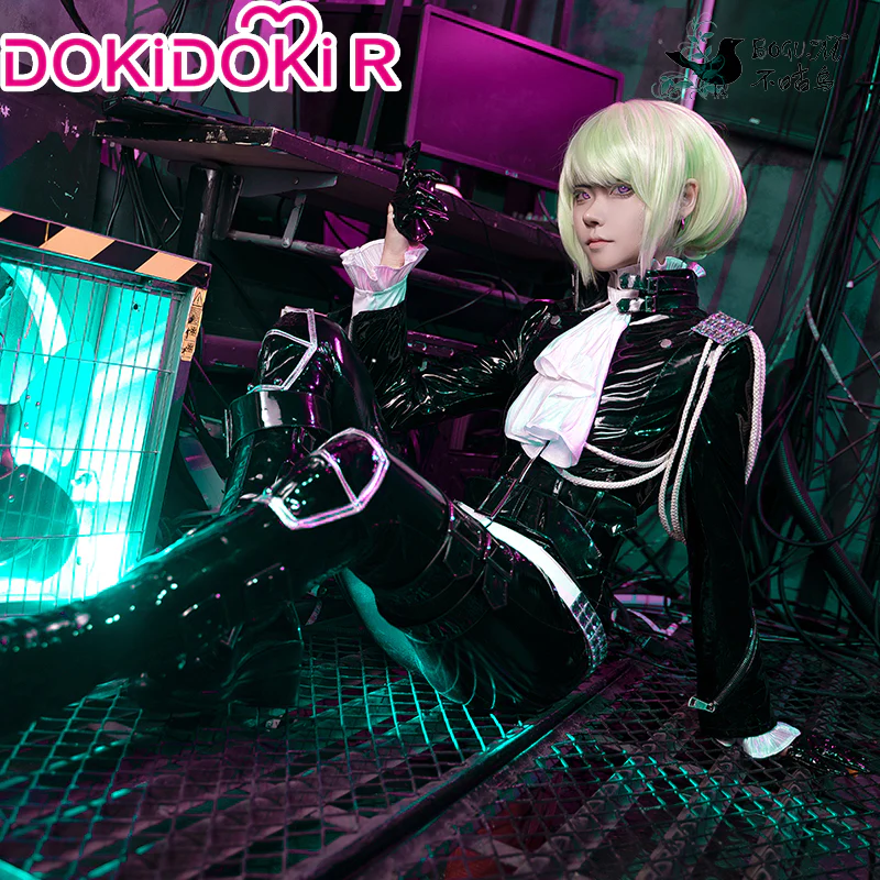 【Partially Ready For Ship】【Size S-2XL】DokiDoki-R Anime PROMARE Cosplay Lio Fotia Costume Men Black - Image 3