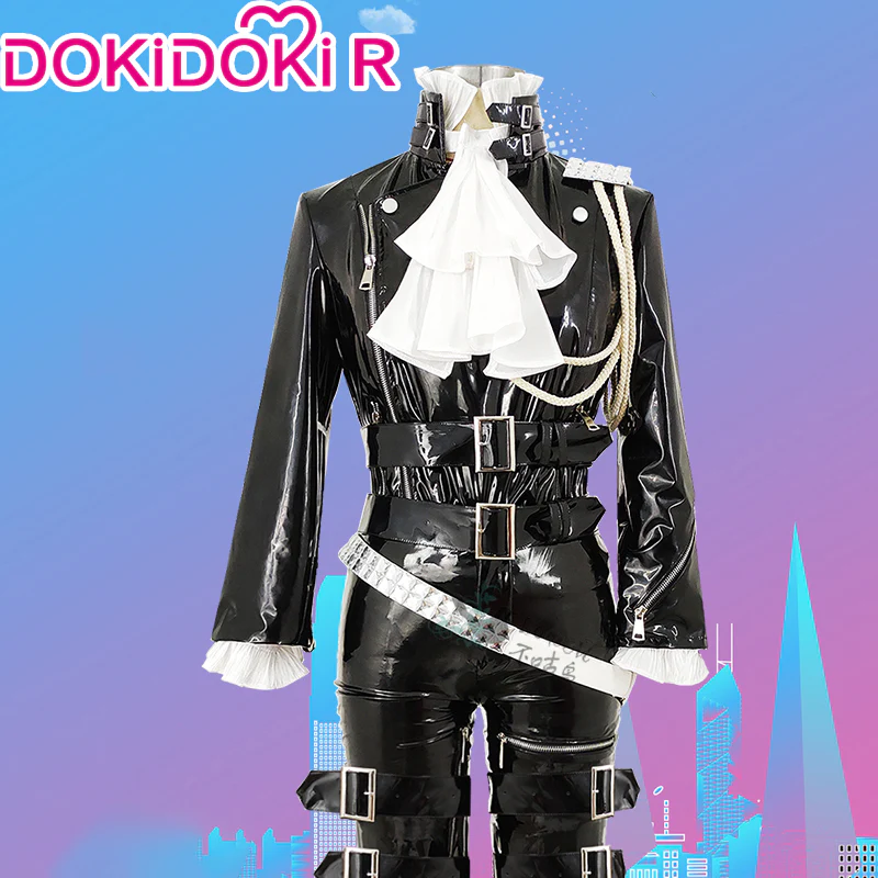 【Partially Ready For Ship】【Size S-2XL】DokiDoki-R Anime PROMARE Cosplay Lio Fotia Costume Men Black - Image 4