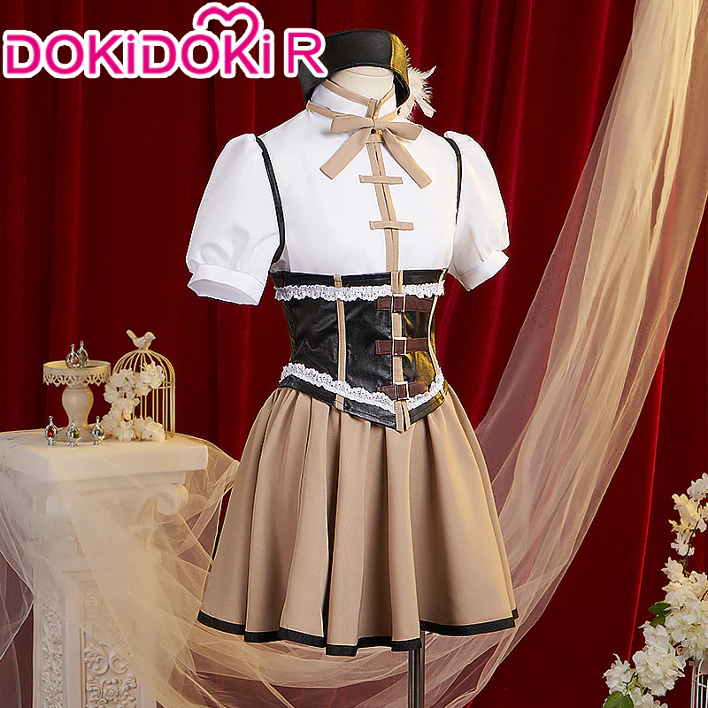 【Partially Ready For Ship】【Size S-3XL】DokiDoki-R Anime Puella Magi Madoka Magica Cosplay Tomoe Mami Costume - Image 3